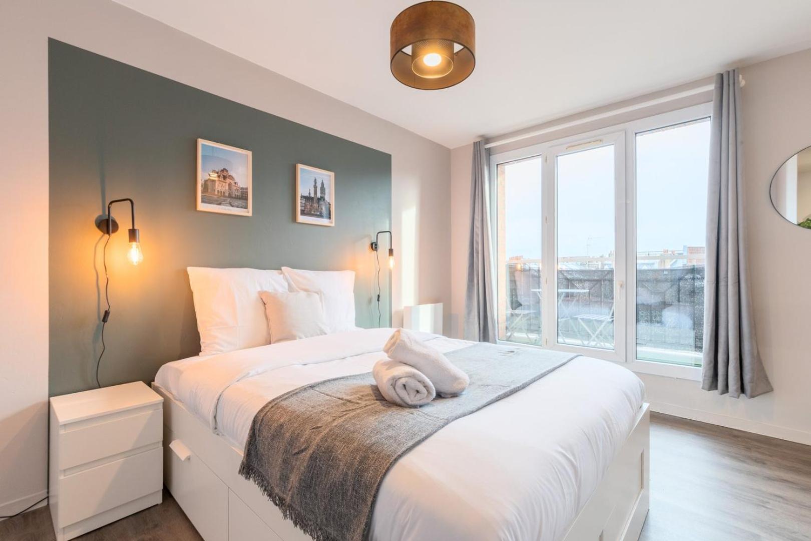 Nice Apartment Lille Balcony + Parking! Екстер'єр фото