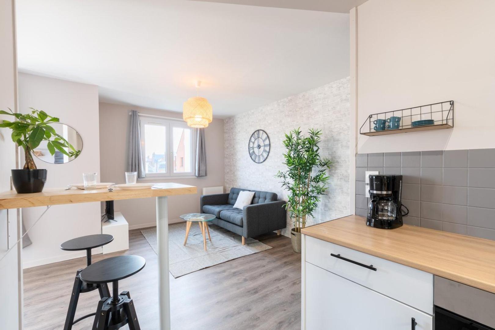 Nice Apartment Lille Balcony + Parking! Екстер'єр фото